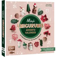 Generisch Mini-Amigurumi-Adventskalender – Weihnachten im Wald: 24 niedliche Waldbewohner und mehr zum Häkeln | Mit 3 zusätzlichen Projekten