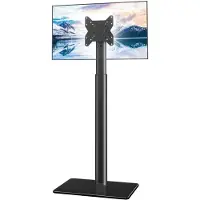 Dripio TV-Bodenhalterung, schwenkbar, 19-43 Zoll, schwarz