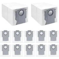 Dripio 12 Staubsaugerbeutel für Roborock Q Revo, 2,7 l Kapazität