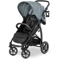 WAN Kinderwagen - Wanderauto Leichtgewicht - Kompakte Reise - Schnellfalten - Bis zu 25 kg - Grün