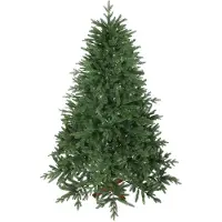 Selius Kunsttannenbaum - Künstlicher Baum - Weihnachtsstamm aus Kunststoff - Faltbarer Weihnachtsstamm - Grüner Kunst-Weihnachtsbaum