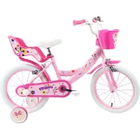 Denver Disney Minnie Mouse 16 Zoll Kinderfahrrad mit Stützrädern