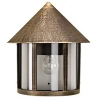 ALBERT LEUCHTEN 653222 Wandleuchte Typ Nr. 3222 - Farbe: braun-messing, für 1 x Lampe, E27