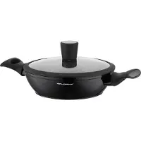 Florina Magnum 2,5 l 24 cm tiefe Stielkasserolle mit Deckel