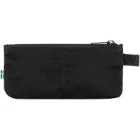 Fjällräven Kanken Pen Case, Weiches Federmäppchen, Baumwolle, Recyceltes Polyester, Schwarz, Einfarbig, Reißverschluss, Erwachsene/Kinder