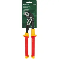 Stalco Wasserpumpenzange 250 mm isoliert bis 1000 V VDE-geprüft für Elektriker S-14450