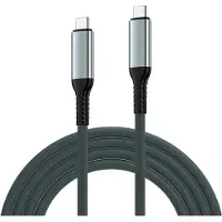 Ewent EC1071, 1 m, USB C, USB C, USB4 Gen 3x2, 40 Gbit/s, Schwarz