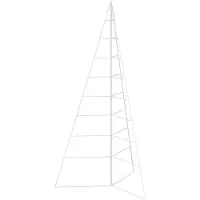 Syfax Weihnachtsbaum aus Metall mit klappbarem Ständer KUOPIO 180 cm