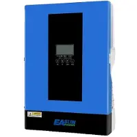 OEM Hybrid-Solar-Off-Grid-Wechselrichter, 6200W Nennleistung, 6500W maximale PV-Array-Leistung, 120A Ladestrom, einphasiger Ausgang, 50/60Hz Frequenz