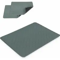KLK InAndOutdoorMatch - Hundematte - Superwaschbar - Grau