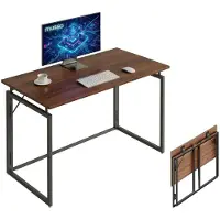 Dripio Klappbarer Schreibtisch 80x40 cm, ohne Montage, für Homeoffice & Studenten