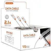 Somostel Smostel 2A Schnellladekabel Powerline USB-C Typ C SMS-BP03 1 m Schwarz