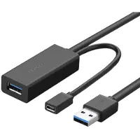 UGREEN USB 3.0 Verlängerungskabel, 10 m US175 (Schwarz)