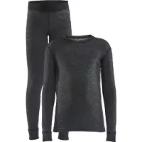Craft Wool Merino SET JR black melange (998000) 122
