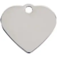 Imarc Heart 2.5x2 Cm Haustiermarke