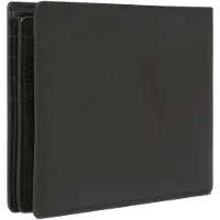L.credi Leder Geldbörse George Wallet Black schwarz
