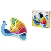 Tender Leaf Toys Tender Leaf Holz Lernspielzeug Pfau Farbenmischung für Kinder