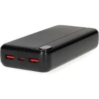 Nedis PBKPD20W225BK Powerbank 20000 mAh 20 W 1,5/1,67/2/2,22/3 A Lithium-Polymer