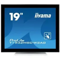 Iiyama ProLite T1932MSC-W2AG, 48,3 cm (19"), 1280 x 1024 Pixel, LED, 14 ms, Schwarz, Weiß