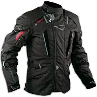 Merkloos Wasserdichte Motorjacke mit abnehmbaren CE-Schutz