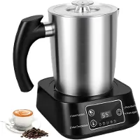 OEM Milchaufschäumer 5-in-1, 500 ml, Edelstahl, Temperaturkontrolle