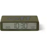 Lexon LR157K9 Digital-Wecker Flip Classic Khaki