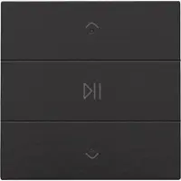 Züblin 200-52073 Einfach Audiosteuerung mit LEDs für Niko Home Control, piano black coa 20052073