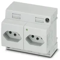Phoenix Contact 0804144 Doppelsteckdose EO-N/UT/LED/DUO EONUTLEDDUO - 2 Stück