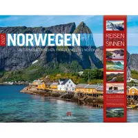 Merkloos Kalender 2027 – Reiseziele in Fjordland und am Nordkap – Großformat, 54x42 cm