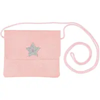 Souza For Kids Rosa und silberne Glitzer-Umhängetasche