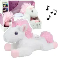 Wisam Plüsch Einhorn Schlafendes Kuscheltier Projektor Sound