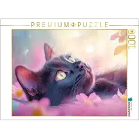 CALVENDO Puzzle – Kätzchen | 1000 Teile, fertige Größe: 64 x 48 cm | Fotopuzzle für entspannte Stunden