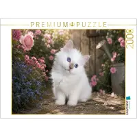 CALVENDO Puzzle "Liam von der Handorfer Bäke" - Lilac Point | 2000 Teile, fertige Größe: 90 x 67 cm | Fotopuzzle für entspannte Stunden