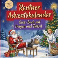 Sonstige Verlage Rentner-Adventskalender: Quiz-Buch mit Fragen und Rätsel