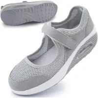 Merkloos Damen-Wanderschuhe mit Luftkissen und Memory-Schaum