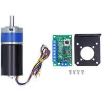OEM DC 12V Bürstenloser Motor, 8mm D-Welle, 60 U/min, mit Controller