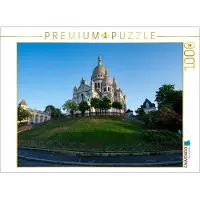 CALVENDO Puzzle "Sacre Cœur" über den Dächern von Montmartre | 1000 Teile, fertige Größe 64 x 48 cm | Fotopuzzle für entspannte Stunden