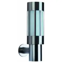Albert 690239 Wandleuchte Typ Nr. 0239 - Edelstahl, für 1 x Lampe, E27