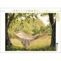 CALVENDO Puzzle "Sommerliche Leichtigkeit" - Hängematte | 2000 Teile, fertige Größe: 90 x 67 cm | Fotopuzzle für entspannte Stunden