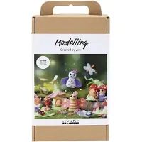 Creativ Company 977804, Modellierlehm für Kinder, 6 Jahr(e), Mehrfarbig