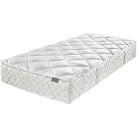Unyqoos Matratzenschoner Mikrofaser – Auflage mit 4 elastischen Bändern, 100% Polyester Bezug, 400 g Fleece-Füllung, waschbar 60°C, trocknergeeignet,