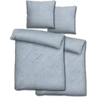 Sleezzze Doppelpack Sleezzz Musselin Bettwäsche blau 155 x 220 cm + 80 x 80 cm