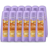 Unilever 12 x Andrélon Oil & Care Conditioner für trockenes und krauses Haar 200 ml - Vorteilspackung - 12 Stücke
