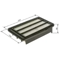 Bosch Luftfilter f026400579 Filtereinsatz 58mm für HONDA