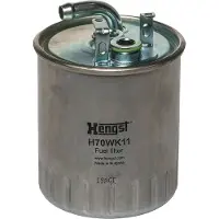 HENGST FILTER Kraftstofffilter h70wk11 Leitungsfilter 128mm für MERCEDES-BENZ