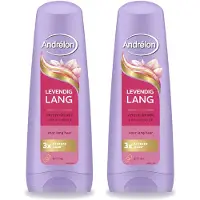 Unilever 2 x Andrélon Conditioner Levendig Lang - 200 ml - Vorteilspackung - 2 Stücke