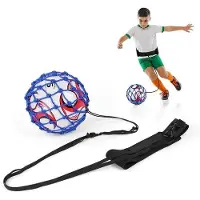 Benza Ibenzoa Trainingssack für Fußballtechnik – robustes Nylon, verstellbare Gurte, sicherer Ballhalter für Dribbling, Passspiel und Schusstraining