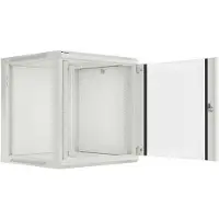 Lanberg Schrank Netzwerkschrank - geeignet für Wandmontage - Grau, RAL 7035 - 12U - 48.3 cm (19")