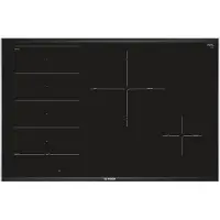 Bosch PXE875DC1E, Schwarz, Integriert, Zonen-Induktionskochfeld, Glaskeramik, 4 Zone(n), 4 Zone(n)