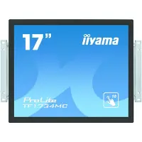 Iiyama TF1734MC-B1X, 43,2 cm (17"), 1280 x 1024 Pixel, LED, 5 ms, Schwarz